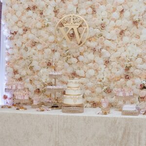 Flower Wall - Blush & Dusty pink
