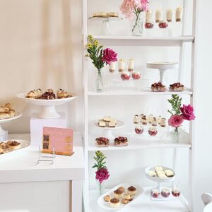 Dessert book shelf 