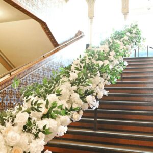 Lush Greenery Stairs