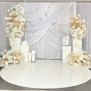 White & Drapery Ceremony