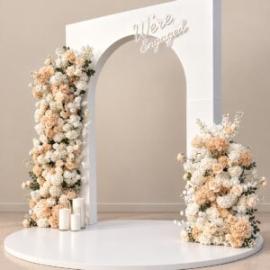 Arched Frame 3d Backdrop