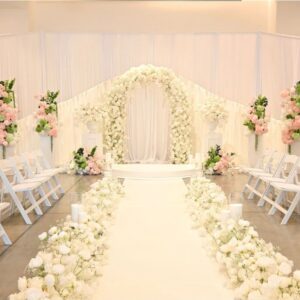White and pink Ceremony