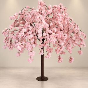 Pink Drooping Branch Trees