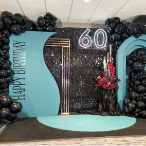 60 - Blue Layered Arch