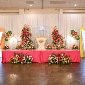 XV Red theme: Arches And 3d Backdrop