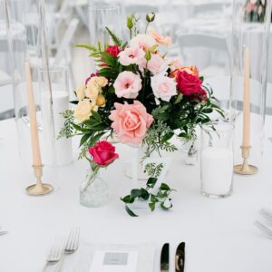 Pink Classic Centerpieces