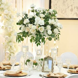 Crystal Greenery Centerpiece