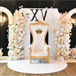 XV Soft Pink Flower Towers