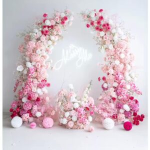 Pink Flower Tower